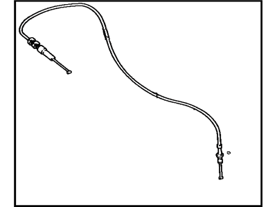 1987 Toyota Supra Throttle Cable - 35520-14080