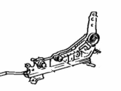 Toyota 72012-14010 ADJUSTER Sub-Assembly, Front Seat, Outer LH