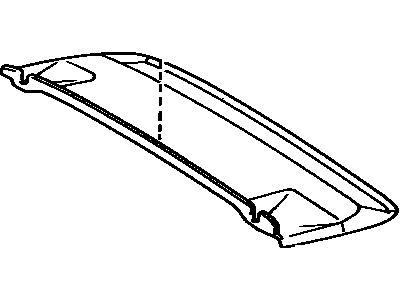 Toyota 63320-14090-04 HEADLINING Assembly, Roof, Rear
