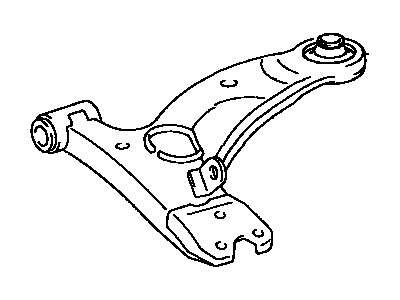 Toyota 48069-42041 Front Suspension Control Arm Sub-Assembly Lower Left