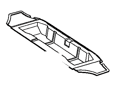 Toyota 64421-42011 Tray, Luggage Compartment