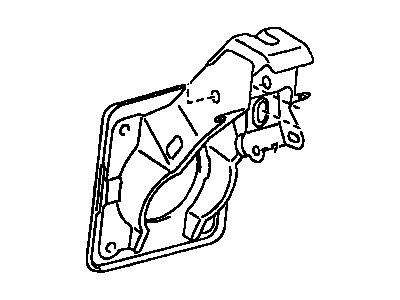 Toyota 55106-42101 Support Sub-Assy, Brake Pedal
