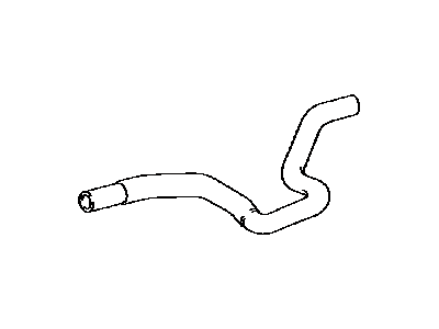 Toyota 87245-06660 Hose, Heater Water, Outlet
