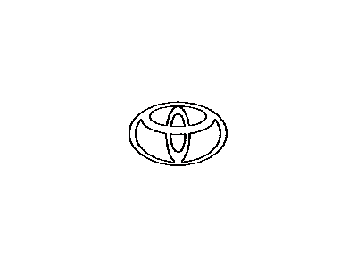 Toyota 75311-06100 Radiator Grille Emblem(Or Front Panel)