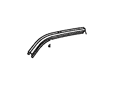 Toyota 61214-06010 Rail, Roof Side, Outer LH