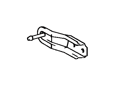 Toyota 17506-15020 Bracket, Exhaust Pipe Center, Front