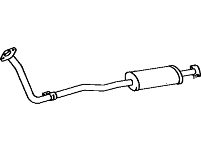 Toyota 17410-15130 Front Exhaust Pipe Assembly