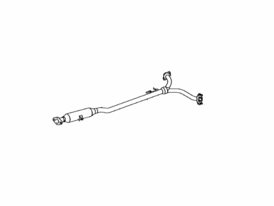 Toyota 17420-0P020 Center Exhaust Pipe Assembly