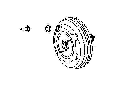 Toyota 44610-07121 Booster Assembly, Brake