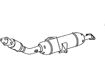 Toyota Corolla iM Exhaust Pipe - 17410-37A50