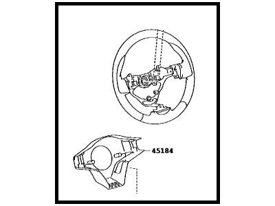 Toyota 45100-12F60-C0 Wheel Assembly, Steering