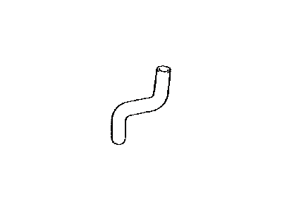 Toyota 87245-6A200 Hose, Rear Heater Water Inlet, A