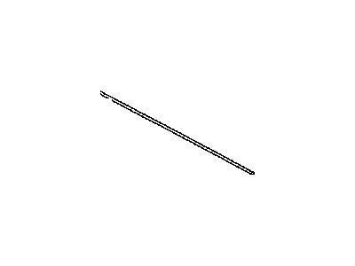 Toyota 85224-44040 Plate, WIPER Rubber Backing