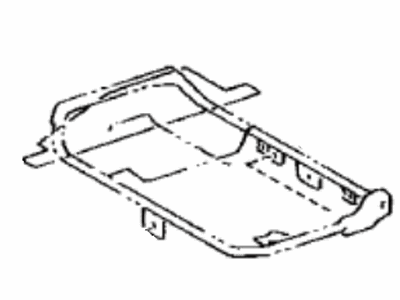 Toyota 72927-60090 Cover, Rear Seat Cushion