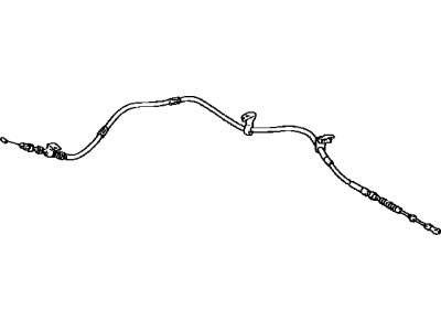 Toyota 46410-60710 Cable Assembly, Parking Brake
