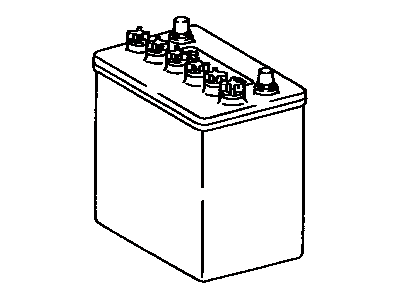 1986 Toyota Camry Car Batteries - 28800-43070