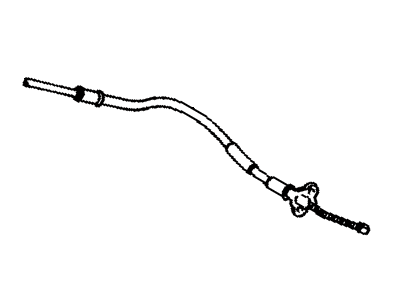 1988 Toyota Corolla Parking Brake Cable - 46430-12210