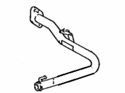 Toyota 16332-64010 Pipe, Water Outlet