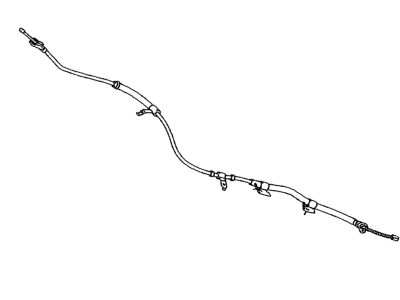 Toyota 46430-47090 Cable Assembly, Parking