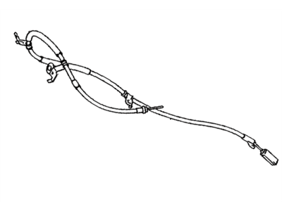 Toyota 46410-47120 Cable Assembly, Parking