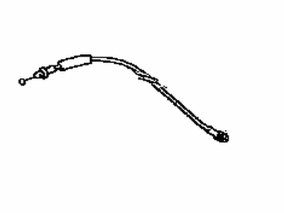 Toyota 69750-47061 Cable Assembly, Front Door