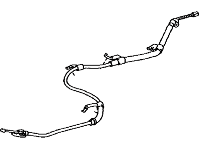 Toyota 46420-47090 Cable Assembly, Parking