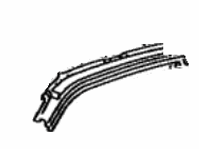 Toyota 61202-16130 Rail, Roof Side, Outer LH