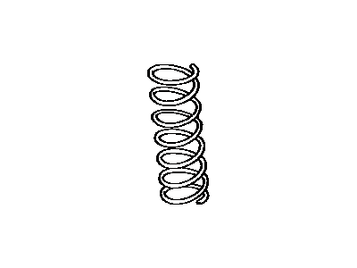 1995 Toyota Paseo Coil Springs - 48231-16770