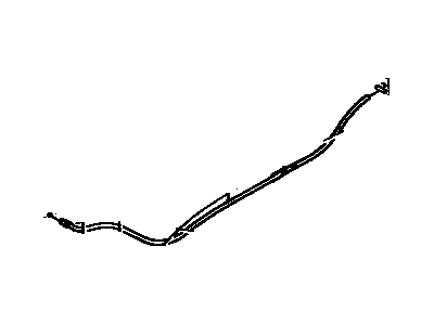 1993 Toyota Paseo Hood Cable - 53630-16280