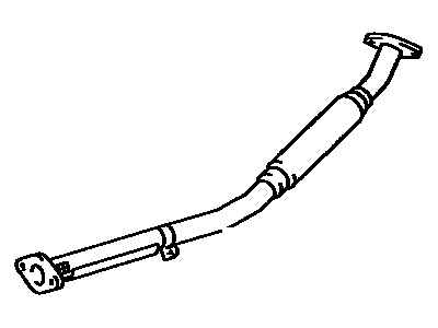 Toyota 17420-11240 Center Exhaust Pipe Assembly