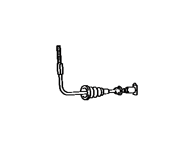 Toyota 46410-10080 Cable Assembly, Parking Brake