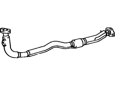 1992 Toyota Paseo Exhaust Pipe - 17410-11370