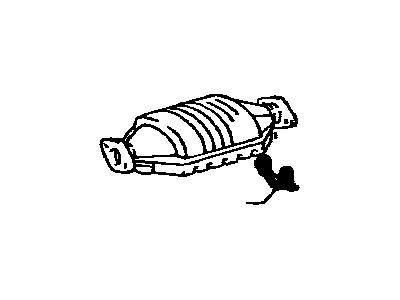Toyota 18450-08040 Catalytic Converter Assembly
