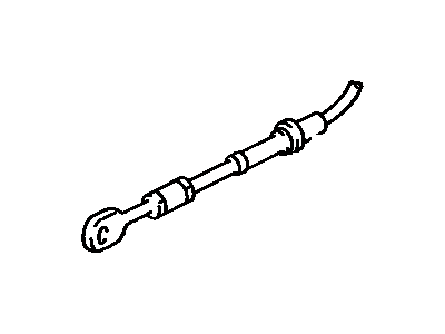Toyota 33822-28061 Cable, Transmission