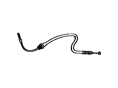Toyota 46410-28071 Cable Assembly, Parking Brake