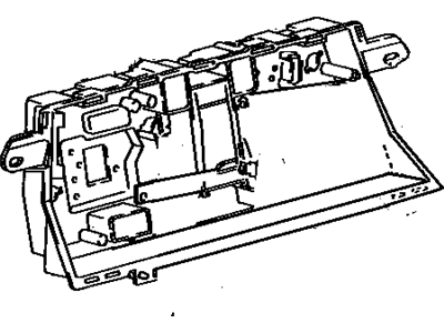 1986 Toyota Van Instrument Cluster - 83132-28130