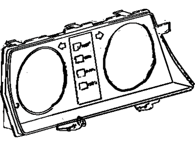 Toyota 83133-95D05 Plate, Combination Meter
