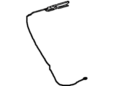 Toyota 63223-08010 Cable, Sliding Roof Drive, RH