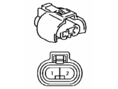 Toyota 90980-11095 Housing, Connector F