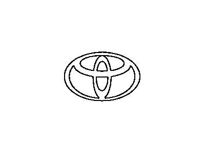 Toyota 90975-02010 Symbol Emblem