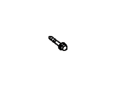 Toyota 90168-60026 Screw, Tapping