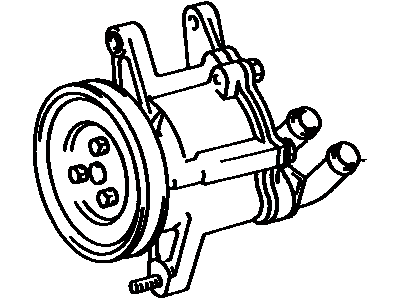 Toyota 17610-61040 Pump Assembly, Air