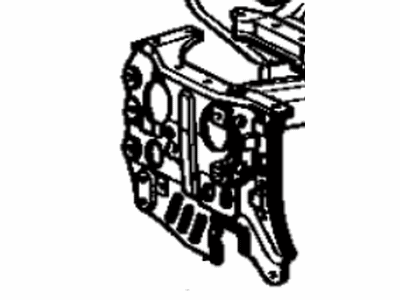 Toyota 53202-22140 Support Sub-Assembly, Radiator, RH