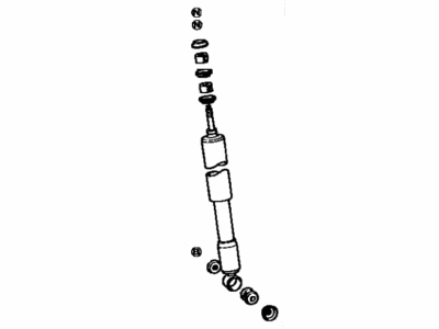 Toyota 48531-29805 Shock Absorber Assembly Rear Right