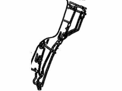 Toyota 71670-91630 Spring Assembly, Rear Seat Back