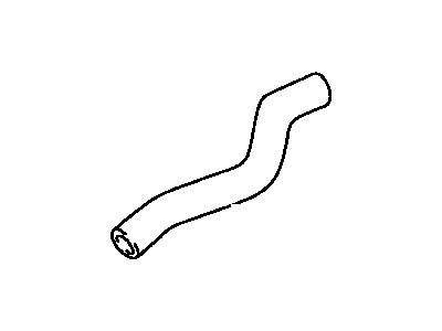 Toyota 87245-02080 Hose, Heater Water, Outlet A