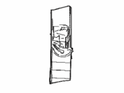 Toyota 73023-02060-C0 Plate Sub-Assembly, Front S