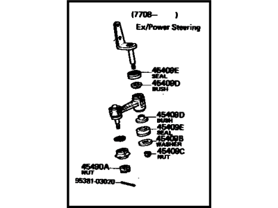 1978 Toyota Corona Idler Arm - 45490-29145