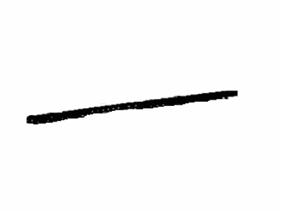 Toyota 75507-21010 Moulding, Roof Drip Side Finish, RH