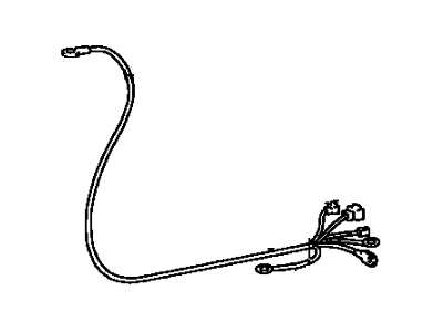 Toyota 82021-20200 Cable, Battery To Starter